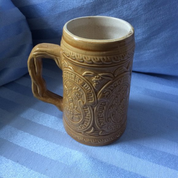 Vintage Hand-painted Bavarian Bier Stein - Picture 3 of 5